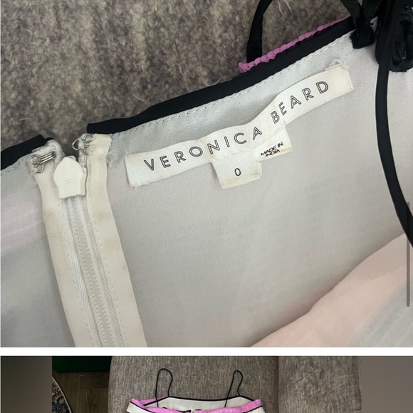 Veronica Beard Ivanna Striped Sequin Midi-Dress Size 0 - Picture 8 of 10